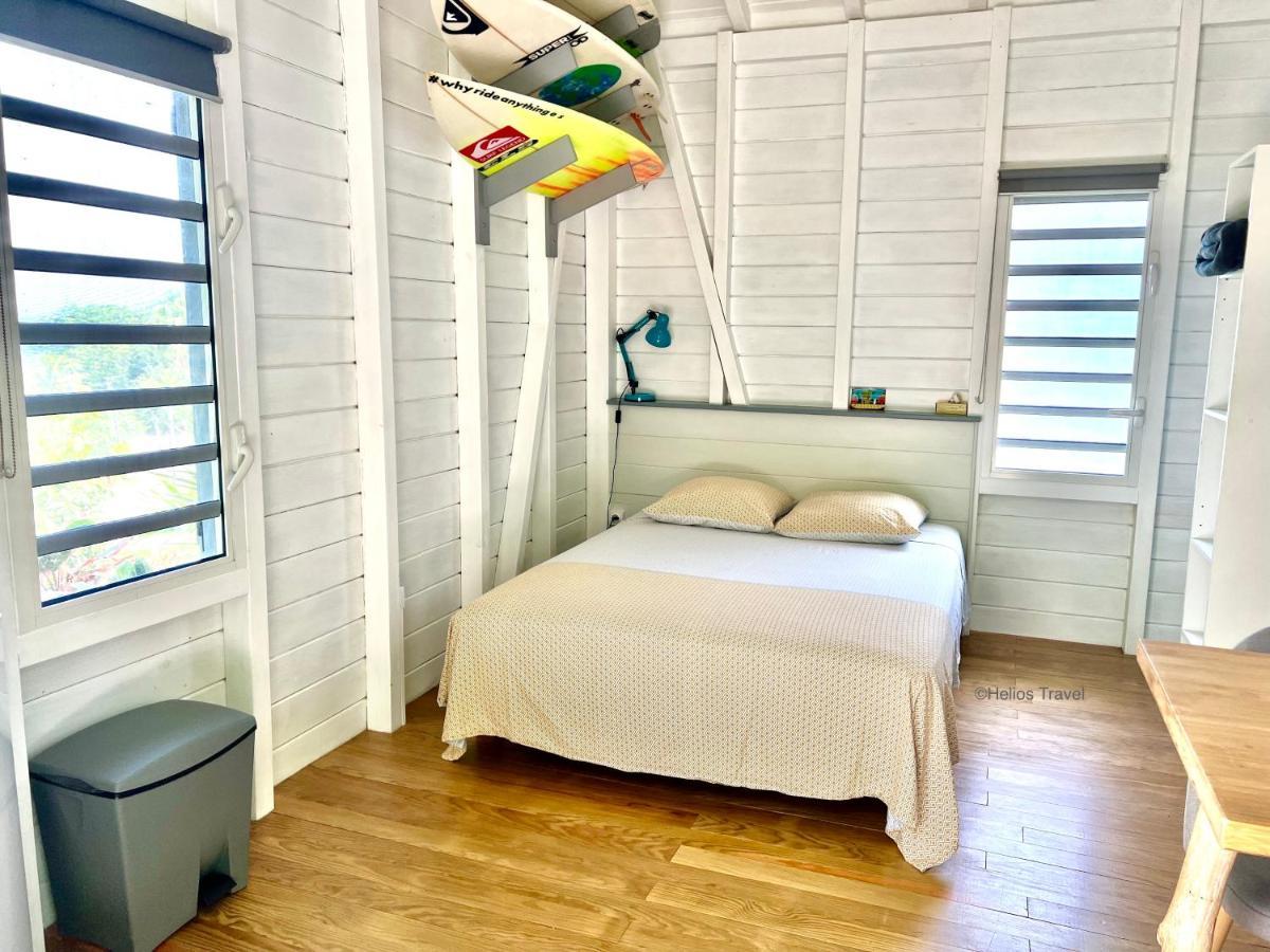 Le Surf Lodge, Chambre Avec Vue Mer Dans Un Ecrin De Verdure Deshaies Eksteriør billede